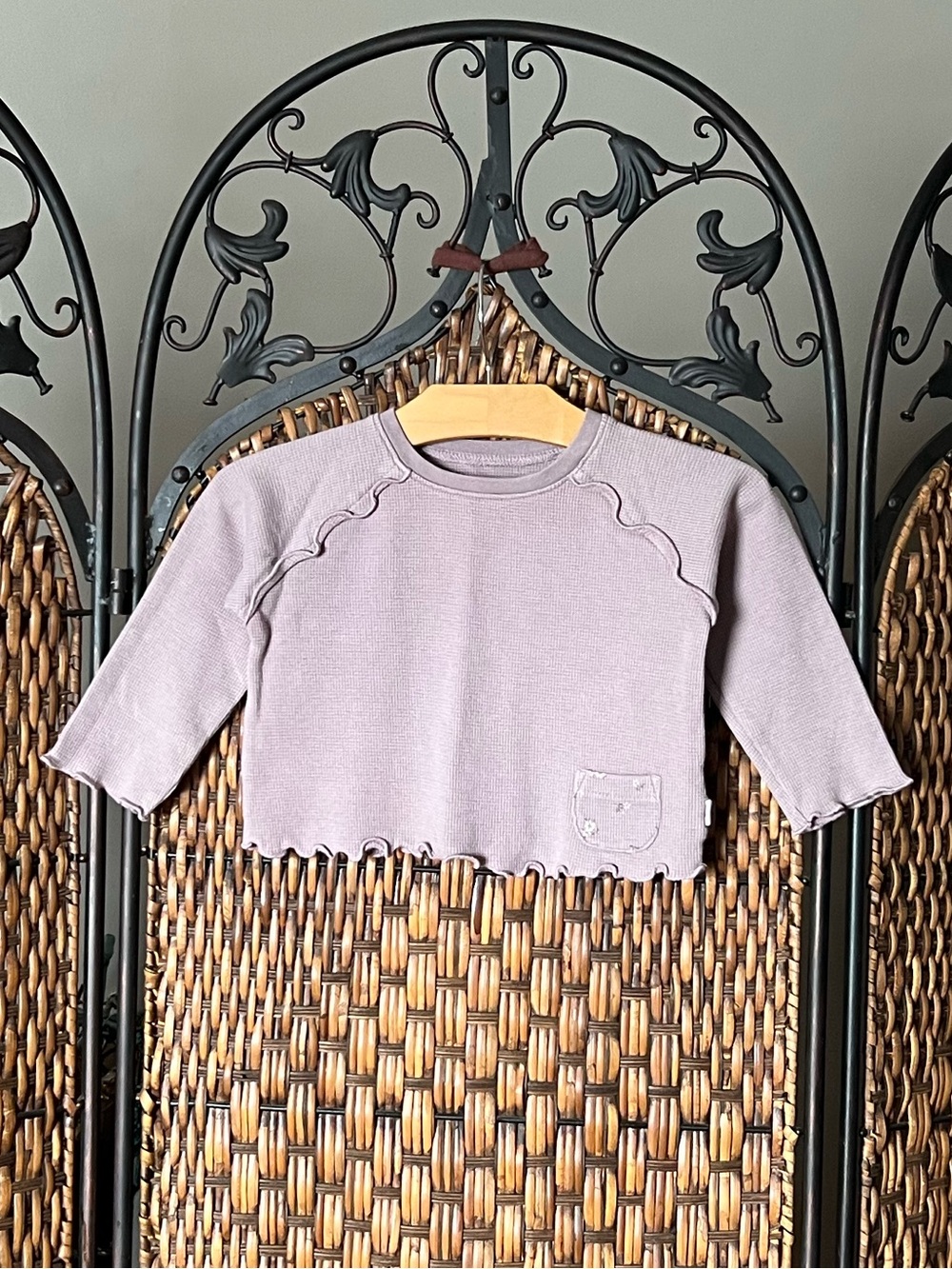 18M Organic Cotton Easy Peasy Shirt Long Sleeve